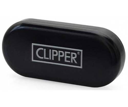 Clipper Αναπτήρας Μεταλλικός Αντιανεμικός Jet Flame - Black Matt Metal -  Price: 12,90€