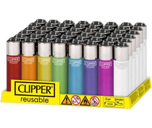 Clipper Αναπτήρας Μικρός - Crystal Rainbow Mini - Τιμή: 1,50€