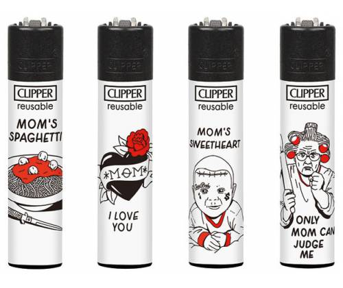 Clipper Lighter Large - Mom -  Price: 1,30€