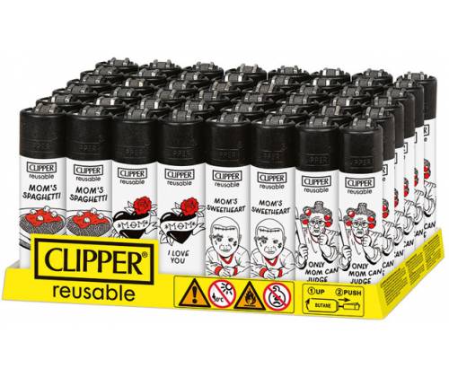 Clipper Lighter Large - Mom -  Price: 1,30€