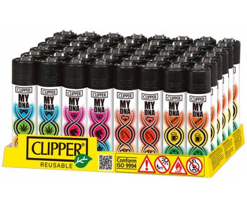 Clipper Αναπτήρας Μεγάλος - My DNA - Τιμή: 1,30€