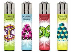 Clipper Αναπτήρας Μεγάλος - Optic ILLusions