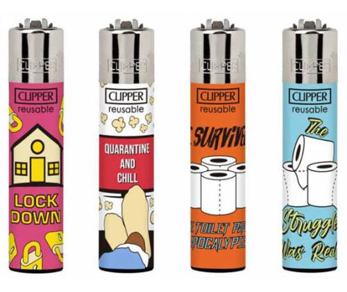 Clipper Αναπτήρας Μεγάλος - Quarantine Mood - Τιμή: 1,20€