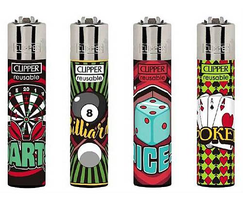 Clipper Αναπτήρας Μεγάλος - Random Games - Τιμή: 1,30€