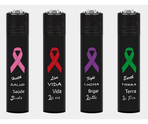 Clipper Αναπτήρας Μεγάλος - Ribbons - Τιμή: 1,30€