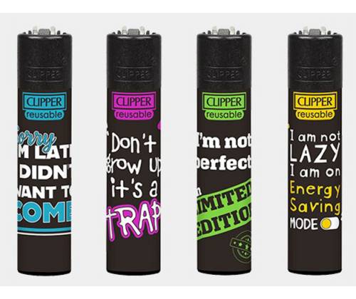 Clipper Αναπτήρας Μεγάλος - Say What - Τιμή: 1,30€