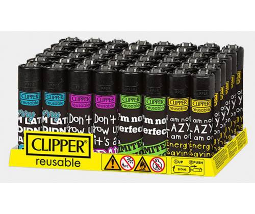 Clipper Αναπτήρας Μεγάλος - Say What - Τιμή: 1,30€