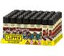 Clipper Lighter Large - New School Skulls - Price: 1,40€