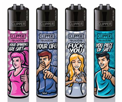 Clipper Αναπτήρας Μεγάλος - Statements - Τιμή: 1,30€
