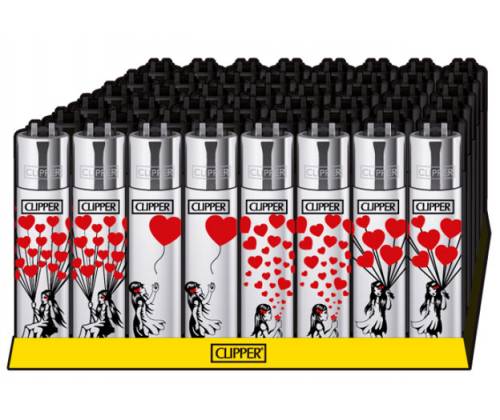 Clipper Αναπτήρας Μεγάλος - Slogan - Τιμή: 1,30€