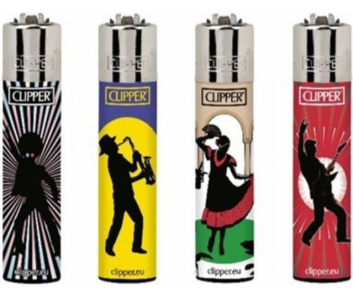 Clipper Αναπτήρας Μεγάλος - Music Generation 2 Design - Τιμή: 1,10€