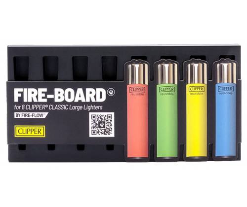 Βιτρίνα Προβολής Fire-Board για 8 Αναπτήρες Clipper - Τιμή: 8,90€