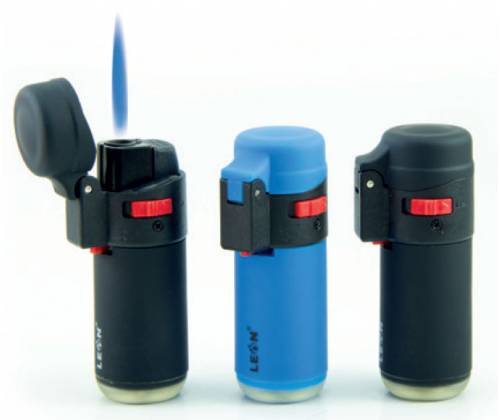 Leon Αναπτήρας Αντιανεμικός - Μεγάλος Barrel Jetflame (170225) - Τιμή: 1,55€