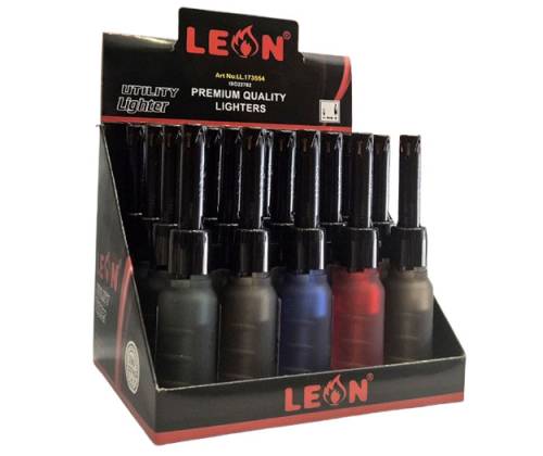 25x Leon Windproof Lighter - Large Candle Torch X (173554) - Price: 32,50€