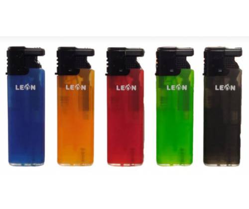 25x Leon Αναπτήρας Αντιανεμικός - Style Transparent (170676) - Τιμή: 21,25€