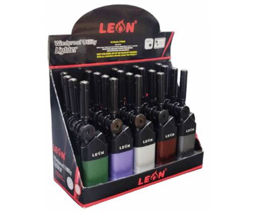 25x Leon Αναπτήρας Αντιανεμικός - Easy Metallic (170690) - Τιμή: 22,50€