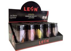 25x Leon Windproof Lighter - Large Ignite (173431)