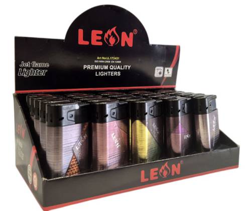 Leon Windproof Lighter - Large Ignite (173431) - Price: 0,90€