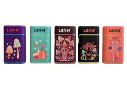 Leon Windproof Lighter - Large Mushrooms (173912)