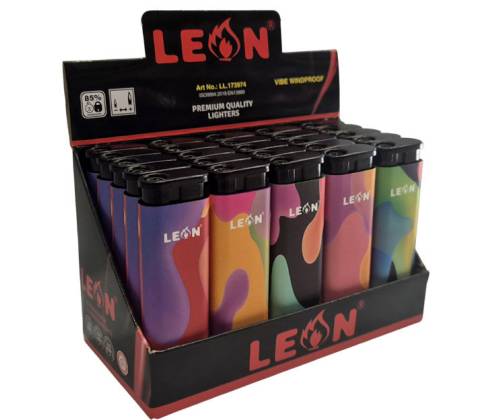 Leon Windproof Lighter - Large Vide (173974) - Price: 0,90€