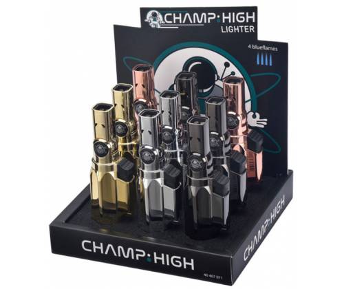 Champ Αναπτήρας Αντιανεμικός - 4x Jet Flame Serious Stuff - Τιμή: 14,90€