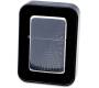 Stone Oil Lighter - Silver Rectangles in Metal Gift Box (3040) - Price: 6,80€