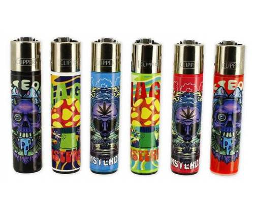 Clipper Αναπτήρας Μεγάλος - Amsterdam Magic - Τιμή: 1,40€