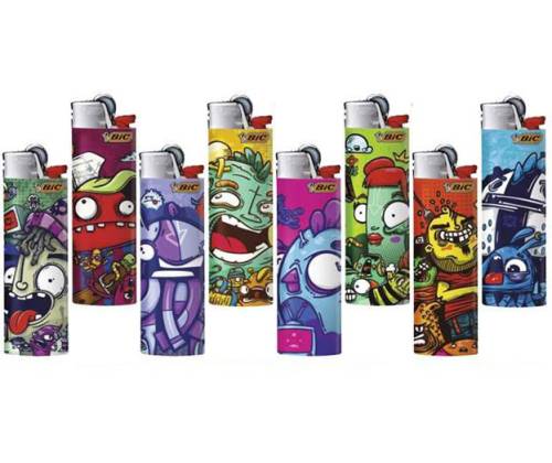 Bic Maxi Αναπτήρας Πέτρας - Μεγάλος Cartoons (By Manuel Vila) - Τιμή: 1,30€