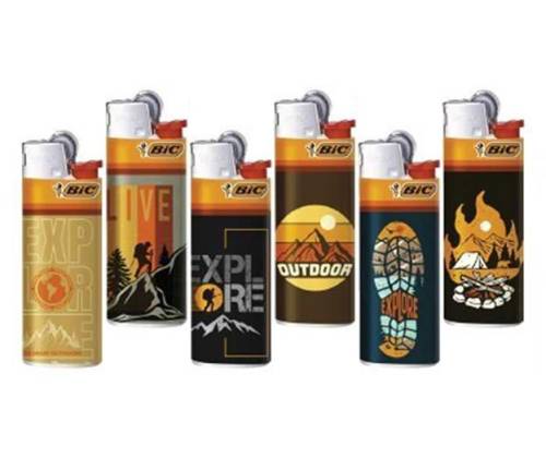 Bic Mini Αναπτήρας Πέτρας - Μικρός Explore Design - Τιμή: 0,99€