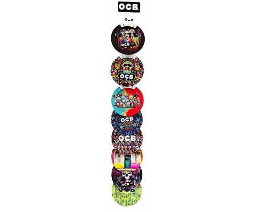 OCB Metal Ashtray - Design #6 -  Price: 2,30€