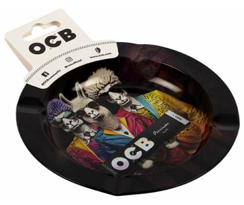OCB Metal Ashtray - Design #6 -  Price: 2,30€