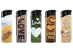 Belfam Αναπτήρες Ηλεκτρονικοί - Natural Love - 5 τεμ.