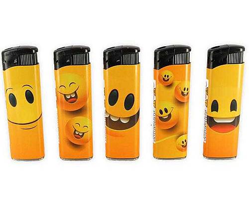 Belfam Αναπτήρες Ηλεκτρονικοί - Smiling Day - 5 τεμ. - Τιμή: 1,60€