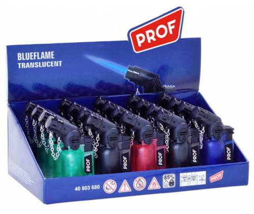 Prof Αναπτήρας Αντιανεμικός - Jet Flame Διάφανος (40803680) - Τιμή: 2,80€