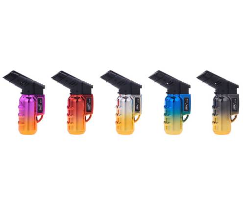 Prof Αναπτήρας Αντιανεμικός - Jet Flame Anodized Διάφορα Χρώματα - Τιμή: 2,90€