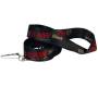 Raw Lanyard Μπρελόκ Κρεμαστό Κορδόνι για τα Κλειδιά - 45cm Black - Τιμή: 3,10€