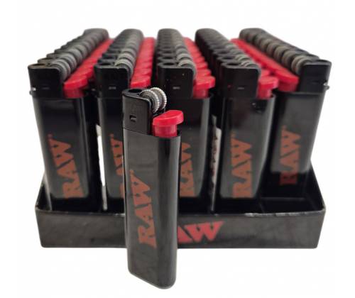 Raw Αναπτήρας Πέτρας - Black (40009946) - 50τεμ. - Τιμή: 23,50€