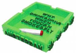 Ashtray - Smoke and Fly - Green