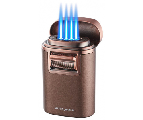 SilverMatch Αναπτήρας Αντιανεμικός - 4xJet Flame Monaco (40674372) - Τιμή: 28,90€