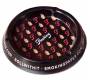 Smoking Ashtray Metallic Black Large Flames - 20cm -  Price: 6,30€