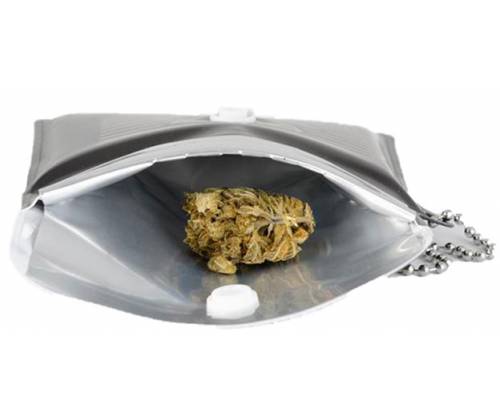 Ατομικό Τασάκι Pocket Ashtray - Blue Leaf - Τιμή: 1,80€
