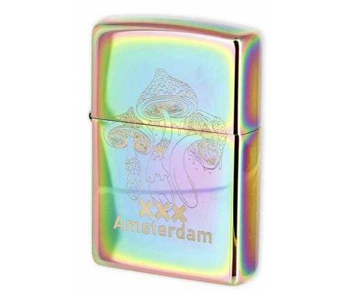 ZIPPO Αναπτήρας - 151 Spectrum Amsterdam & Mushroom - Τιμή: 72,50€