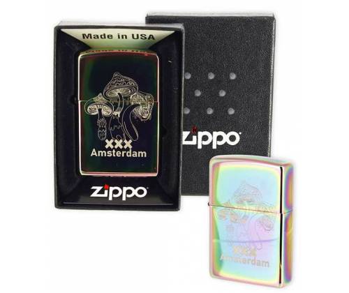 ZIPPO Αναπτήρας - 151 Spectrum Amsterdam & Mushroom - Τιμή: 72,50€