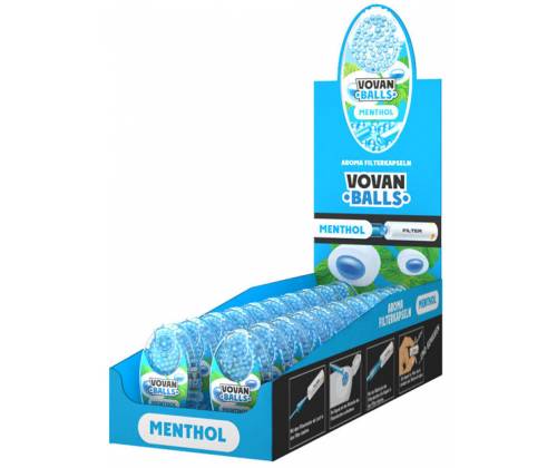 Aroma Balls Αρωματικές Κάψουλες 100 τεμ. - Δυόσμος - Τιμή: 3,80€