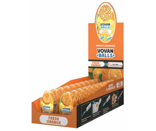 Aroma Balls Αρωματικές Κάψουλες 100 τεμ. - Πορτοκάλι - Τιμή: 3,80€