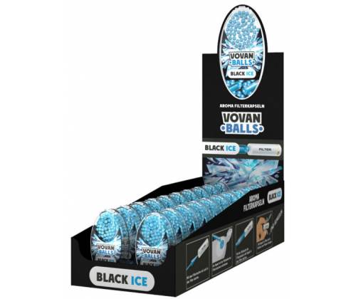 Aroma Balls Aroma Capsules 100 pcs. - Black Ice -  Price: 3,80€
