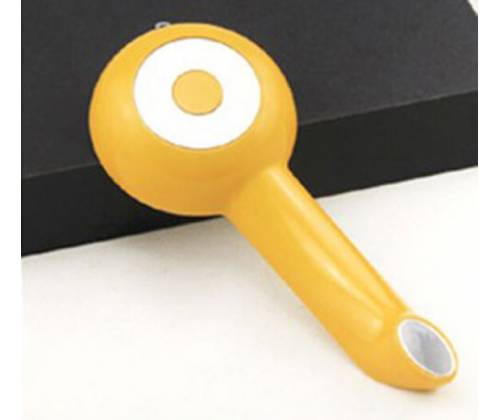 Cohiba Σταχτοδοχείο Μεταλλικό 1 θέσης για Πούρα 15,7cm Κίτρινο - ASH-16 - Τιμή: 19,50€