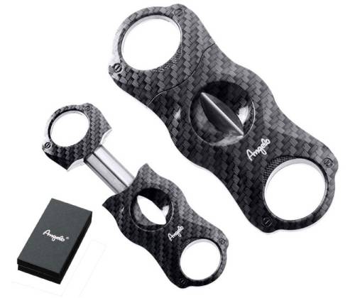 Gentelo Cigar Cutter Plastic 2-Blade - 9.8cm (8008) - Price: 6,20€