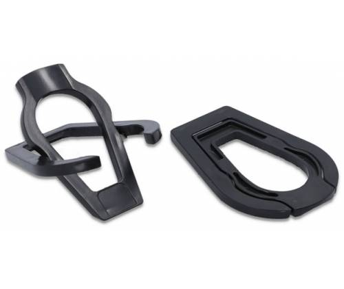 One (1) Position Plastic Tobacco Pipe Stand - Black -  Price: 2,50€