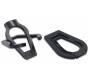 One (1) Position Plastic Tobacco Pipe Stand - Black -  Price: 2,50€